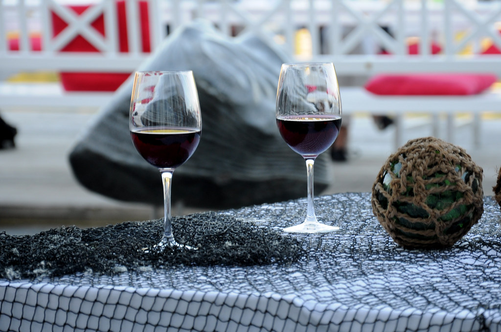 Two glasses of Red Wine