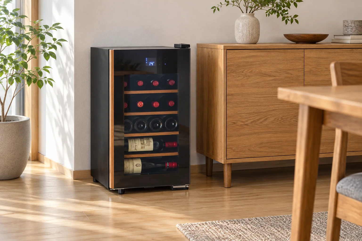 さくら製作所 氷温M5 GX22(22本収納・-5〜25℃)の設置イメージ